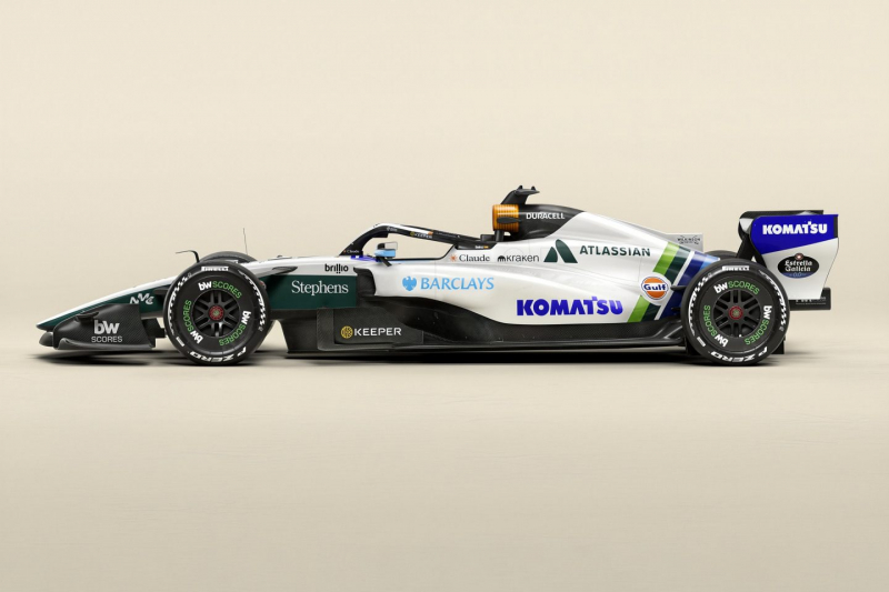 Williams показал бело-зелёный болид для гонки в Мадриде