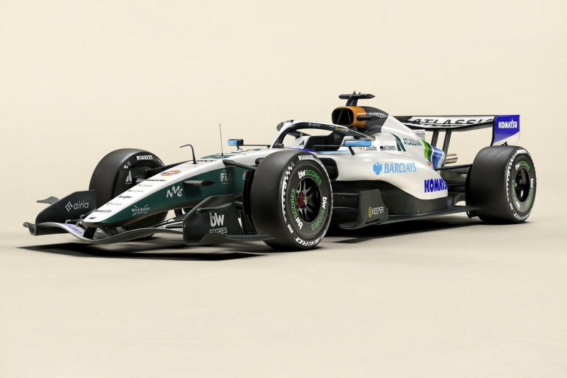 Williams показал бело-зелёный болид для гонки в Мадриде